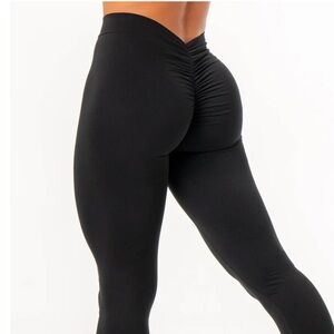 Ryderwear NKD Stonewash V Scrunch Leggings